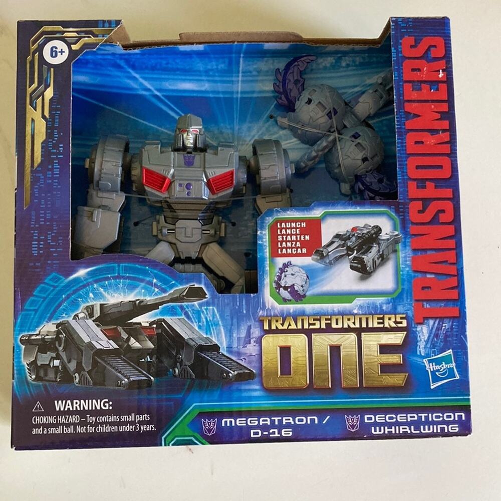 Hasbro Transformers One Megatron Action Figure - Gray and Purple